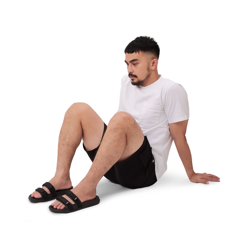 Zico Black | Sandal Casual EVA Ringan Slop Santai Simple Pria Men Ori Sendal Footwear | ARF FORIND