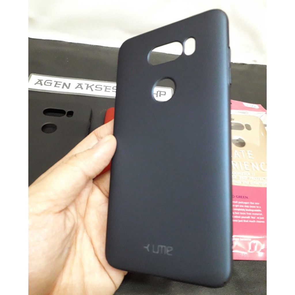 UME 360 LG V30 H930 6.0 inchi LG V30 Plus H933DS Baby Skin HardCase Eco Slim Protection