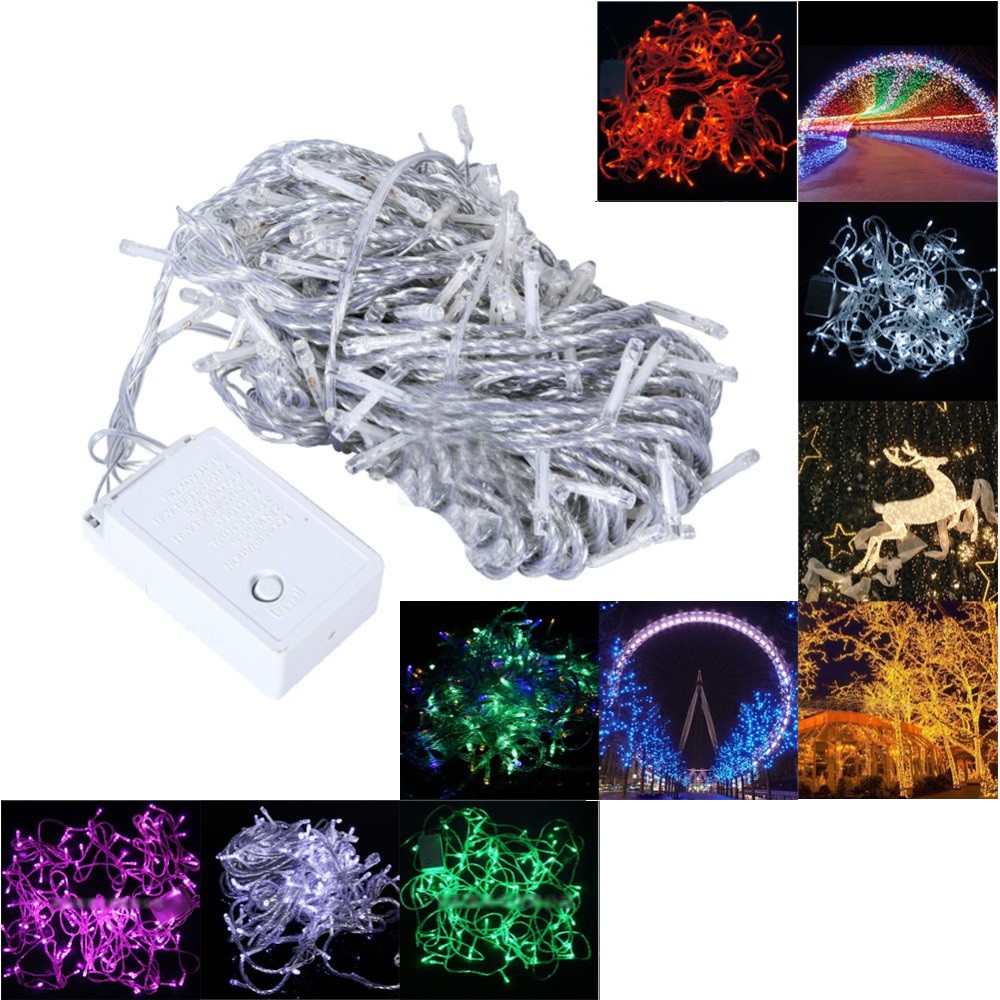 ELFYDO - Lampu Hias LED Tumblr Light 10 Meter Lampu Natal 100 LED Ricelamp Tumblr