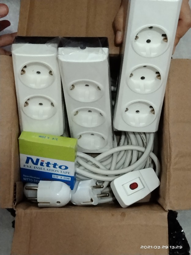 Kabel Eterna Nymhy 2 X 0.75 Mm Permeter Serabut Tembaga Isi 2