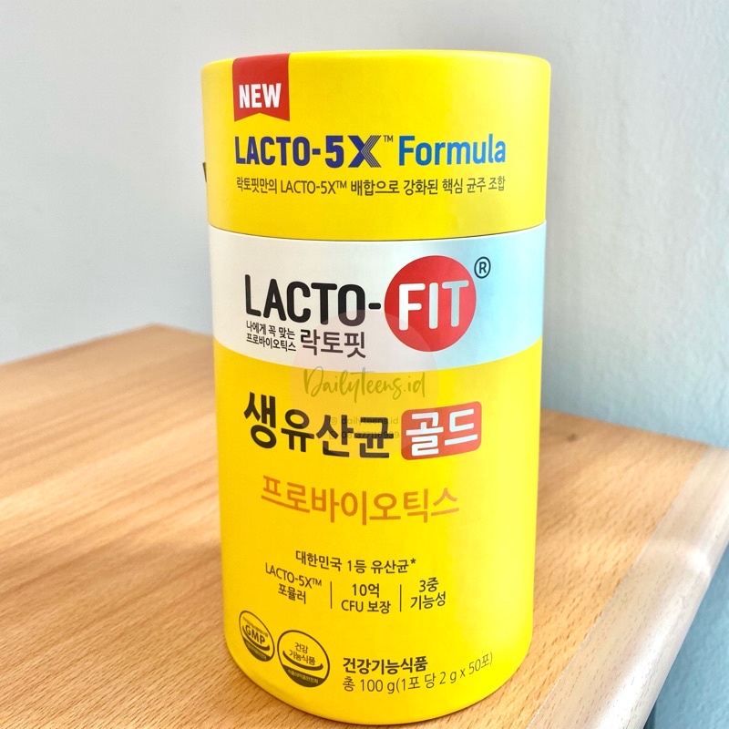 [READY STOCK] LACTOFIT Probiotik probiotics synbiotik sistem imun konstipasi anak anak dewasa korea 