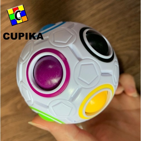 Rubik Bola Ball Rainbow Ball Shengshou Diameter 7CM