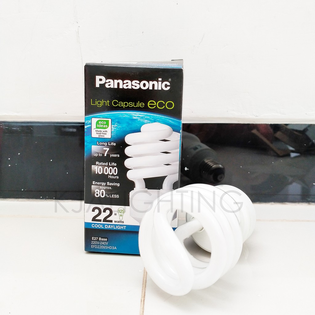 Lampu Panasonic Spiral ECO 22 watt