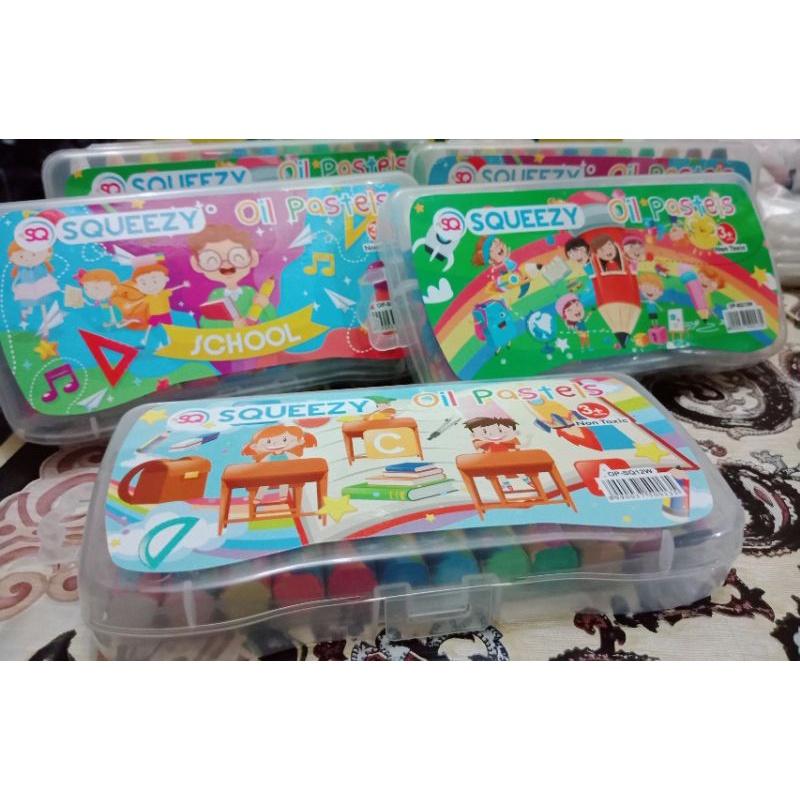 

Crayon | Crayon Murah | Crayon Squeezy | Crayon Aman | Oil Pastels