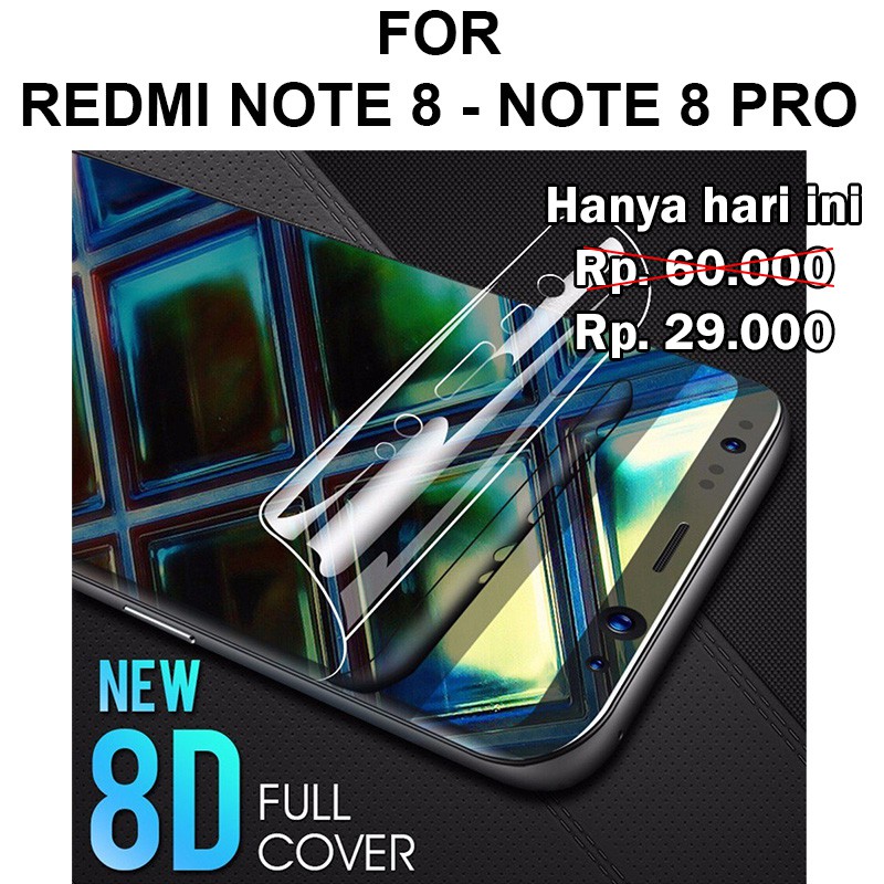 HYDROGEL Screen Guard Xiaomi Redmi Note 8 - Note 8 Pro