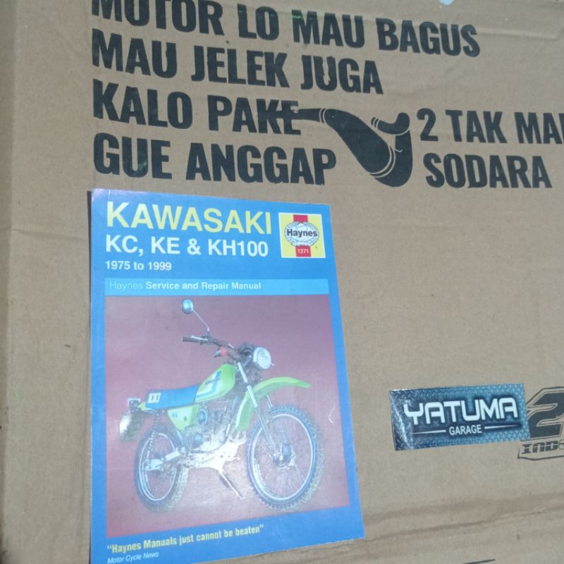 Gambar Poster Brosur Kawasaki KE