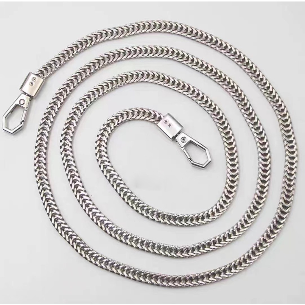 Tali Tas Selempang Rantai Silver59#