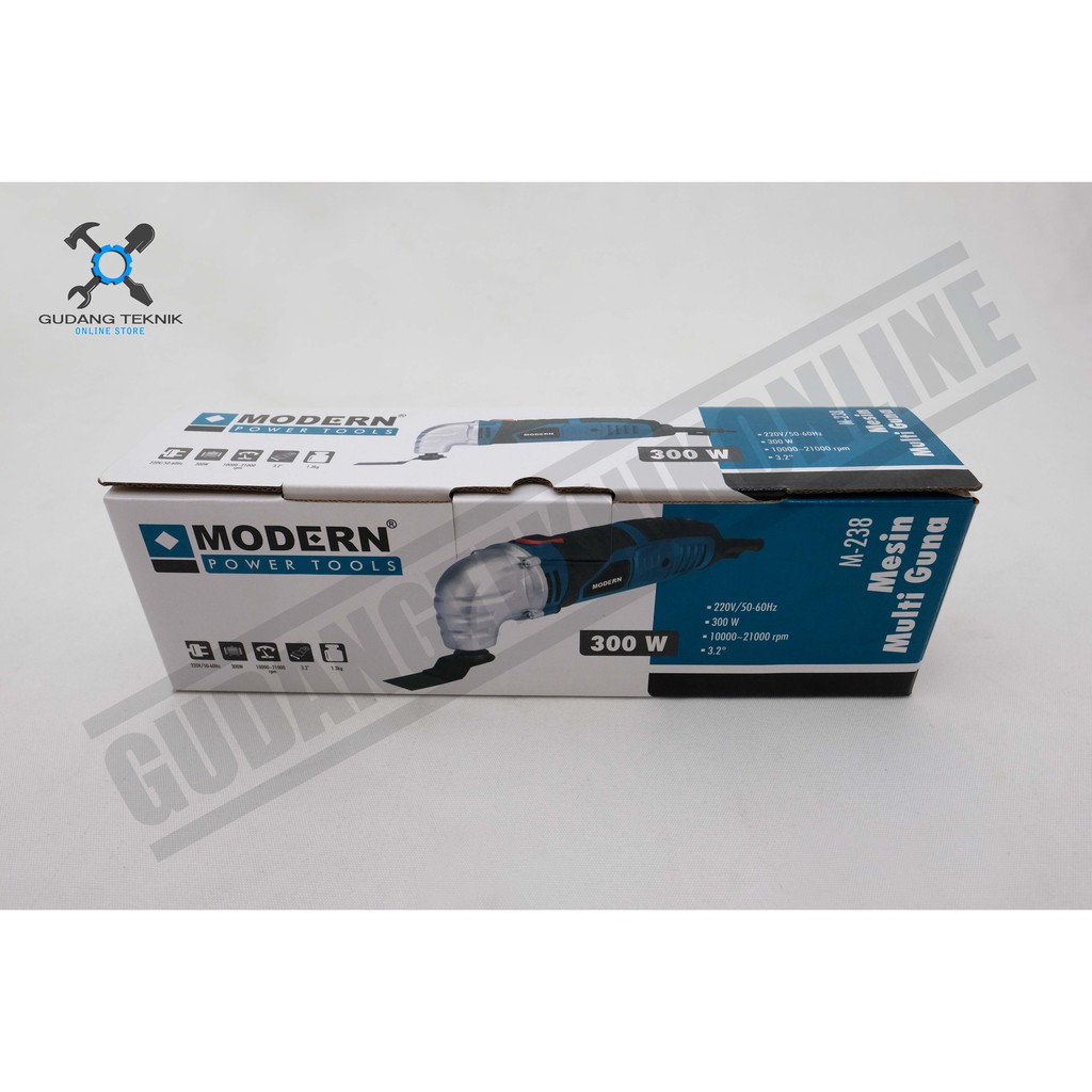 Modern M-238 / Mesin Multiguna Modern M 238 - Oscillating Tool Multi Cutter Modern M238 Multi Guna