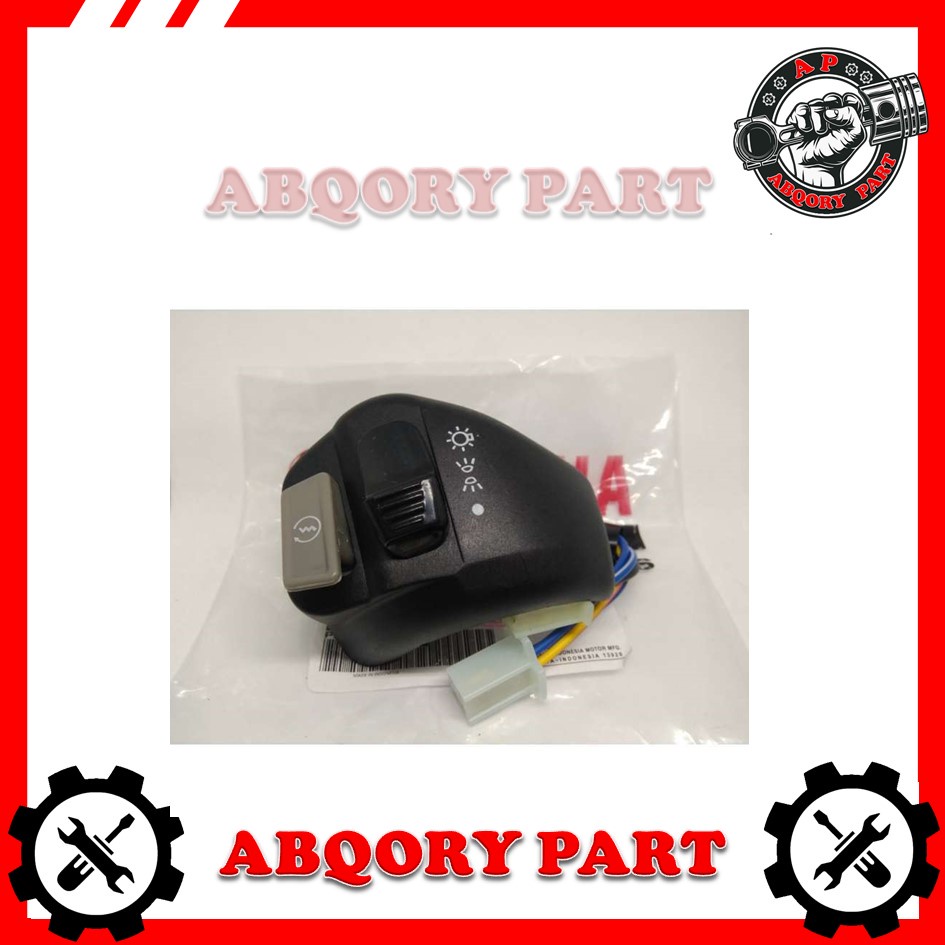 Abqory part___Saklar Kanan Tombol Switch Stater Starter Lampu Handle Mio J Soul GT 115 Xeon Jupiter MX Z 54P 5TL