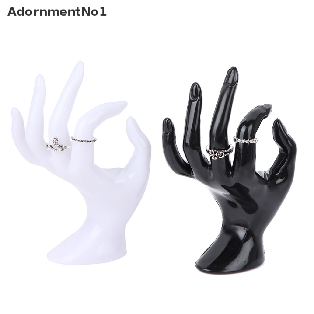 (AdornmentNo1) Stand Holder / Dudukan Display Cincin / Perhiasan Bahan Resin Desain Gestur Ok