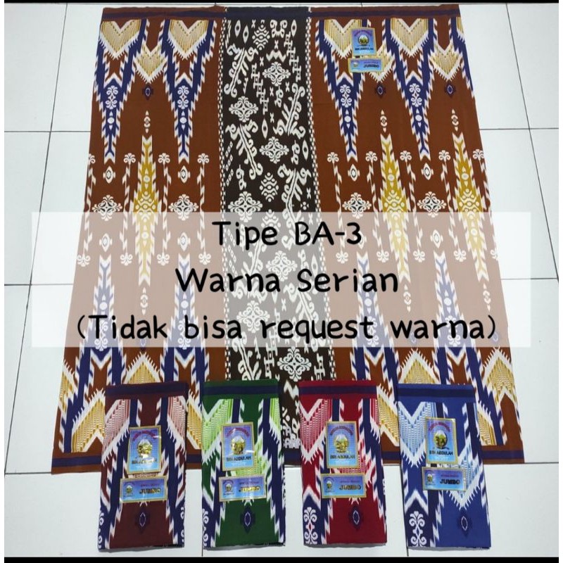 Sarung Samarinda Bin Abdullah Dewasa - Sarung Tenun Samarinda Dewasa