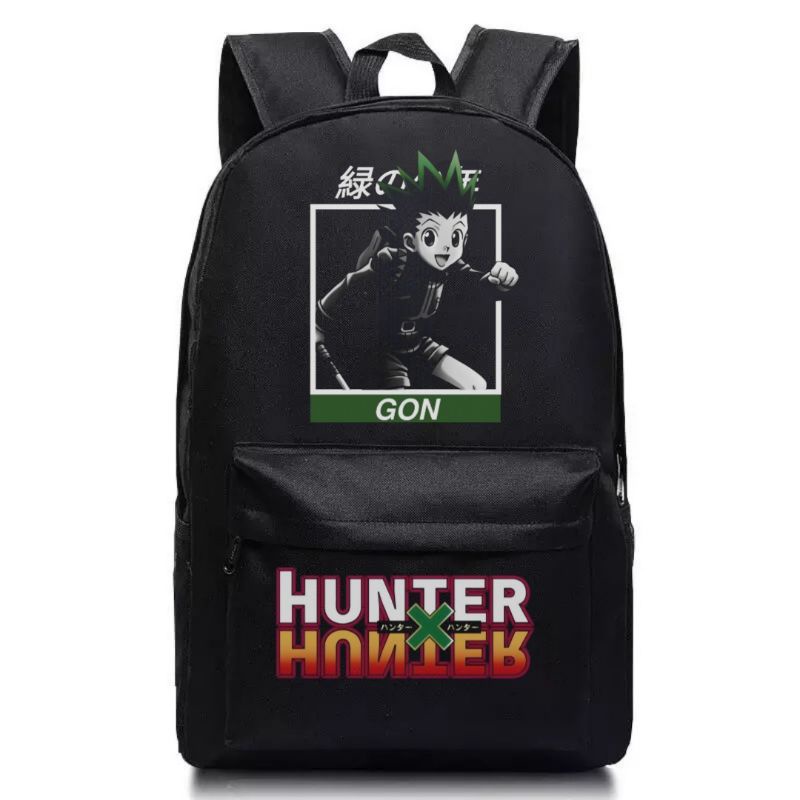 tas anime GON hunterxhunter hunter x hunter ada slot laptopnya bisa untuk sekolah