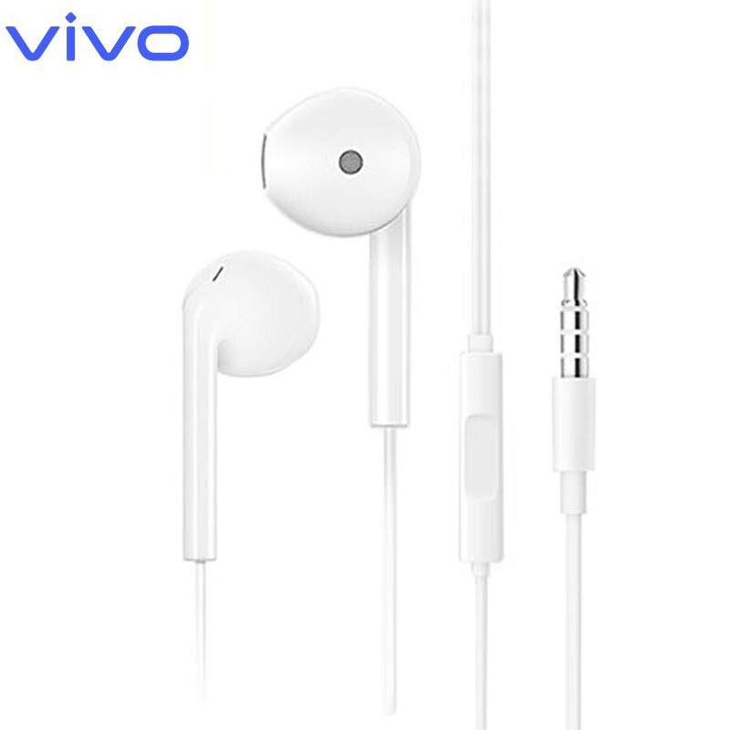 Headset Earphone Vivo V5 V7 V11 V15 V17 V19 Pro S1 Pro XE160 Stereo Jack 3.5mm Original