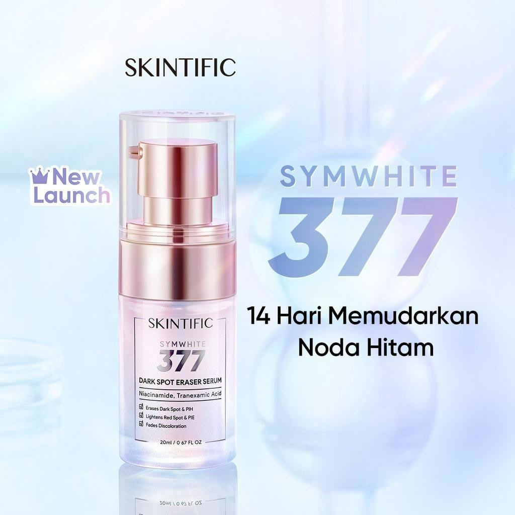 ★ BB ★  SKINTIFIC SymWhite 377 Dark Spot Eraser Serum Brightening Serum 20ml - 50ml [BPOM]