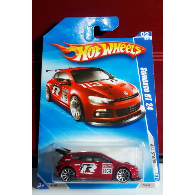 Hot Wheels Scirocco GT 24 maroon