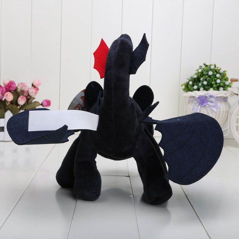 35/45CM Stuffed Toys How to Train Your Dragon Toothless Night Fury Plush Animal Doll