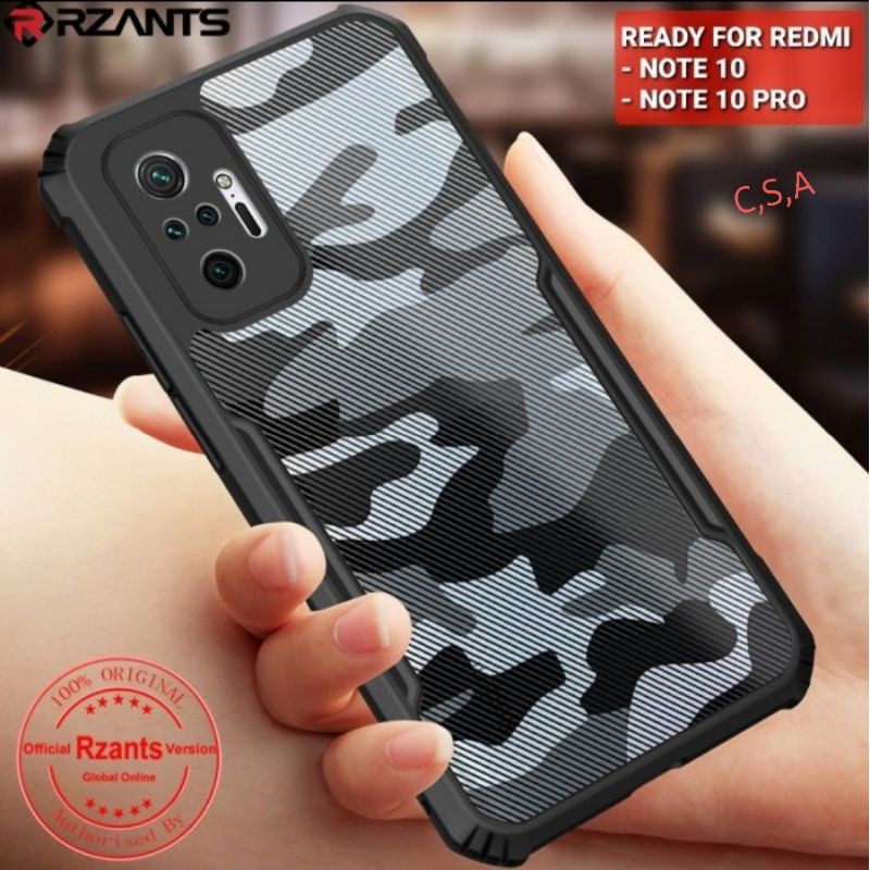 Case Xiaomi Redmi Note 10 / Note 10 Pro RZANTS Hybrid Military