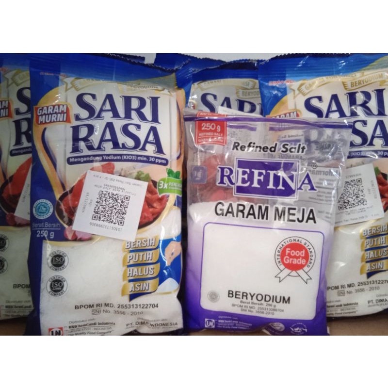 

Garam Meja Beryodium Refina 250 / 500 g