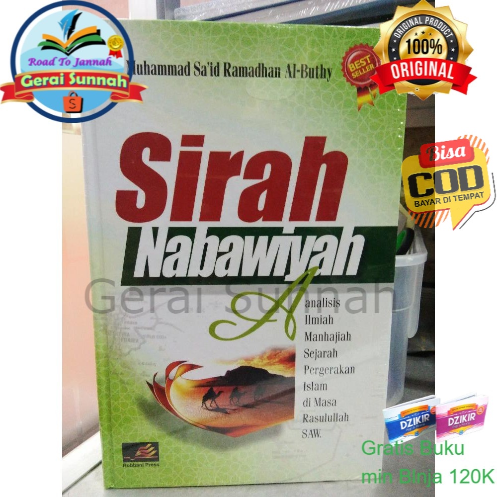 Buku Sirah Nabawiyah Ramadhan Al Buthy Robbani Press