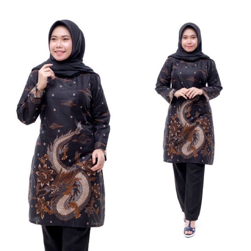 NAGA MEONG || Batik Couple Keluarga Meronajaya GARANSI TERMURAH-Tunik
