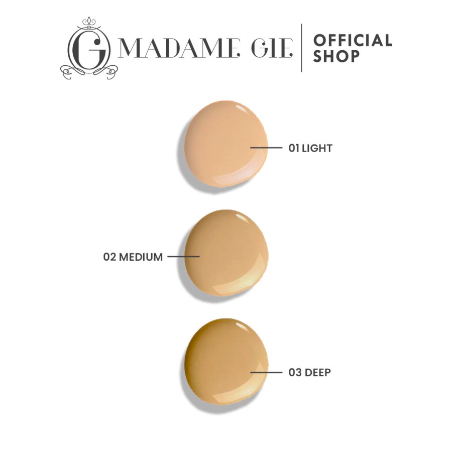 [BIRU BESAR] MADAME GIE Madame Protect Me Lets Glow Tinted Sunscreen SPF 50 PA ++++ - 35ml