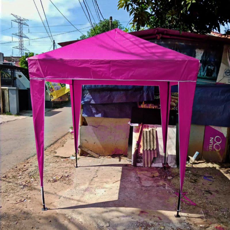 tenda cafe 2x2 stand murah peneduh jualan murah