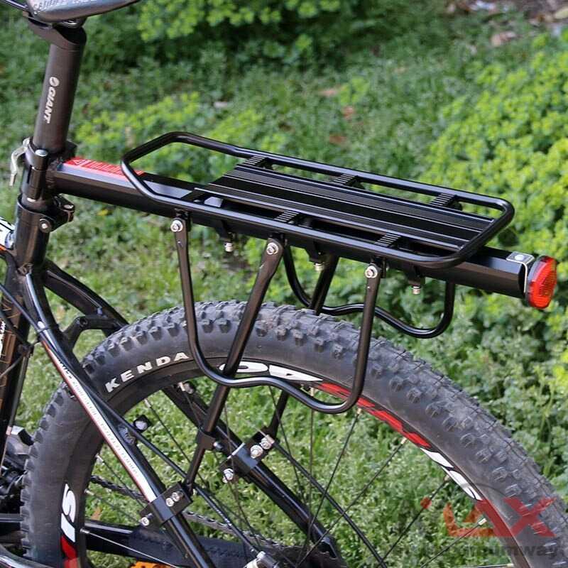 DEEMOUNT Boncengan Belakang Sepeda Luggage Carrier Rear Rack aksesoris sepeda elektrik MTB BMX