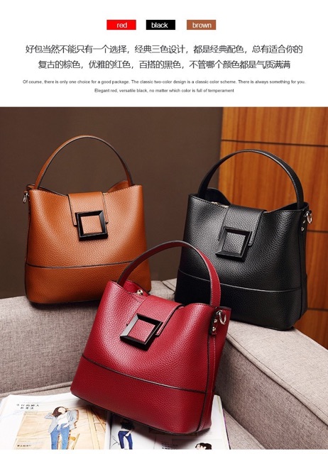 NEW Tas Sling Bag Stylish KUNCI-KOTAK Free 2 tali Selempang