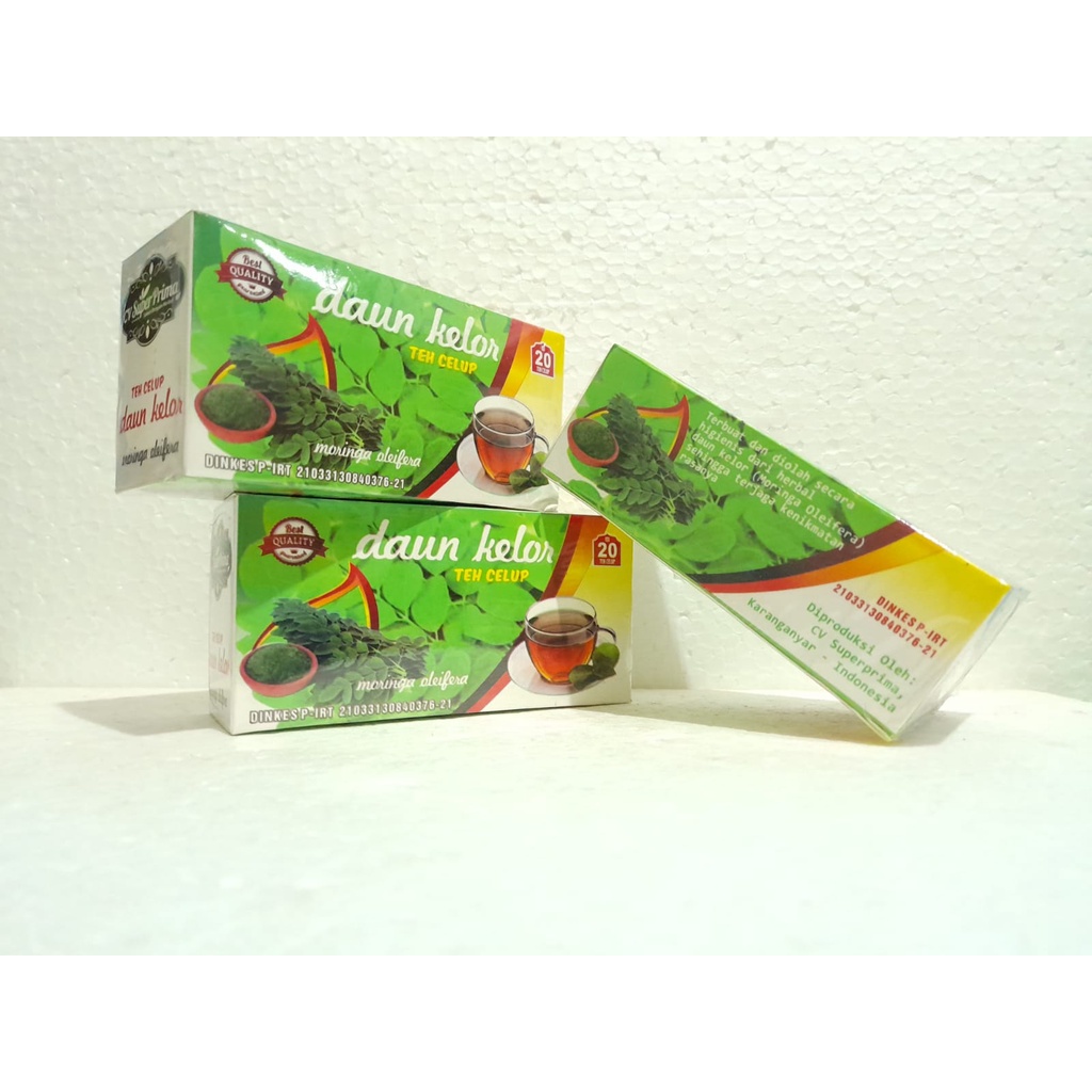 

TEH CELUP HERBAL DAUN KELOR SUPER PRIMA