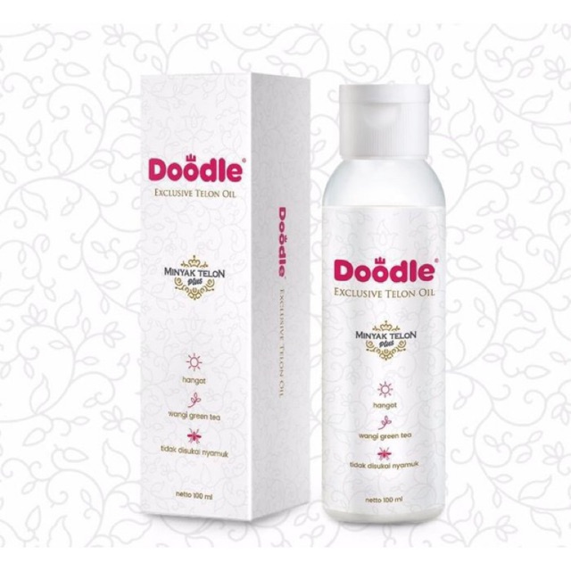 DOODLE Telon Oil 100ml 60ml / Minyak Telon Doodle 100 ml 60 ml