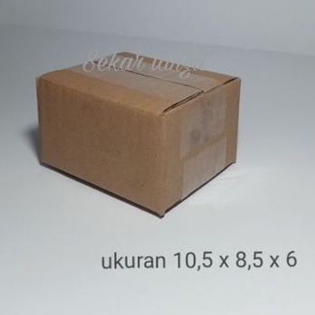 

kardus packing ukuran 10,5x8,5x6