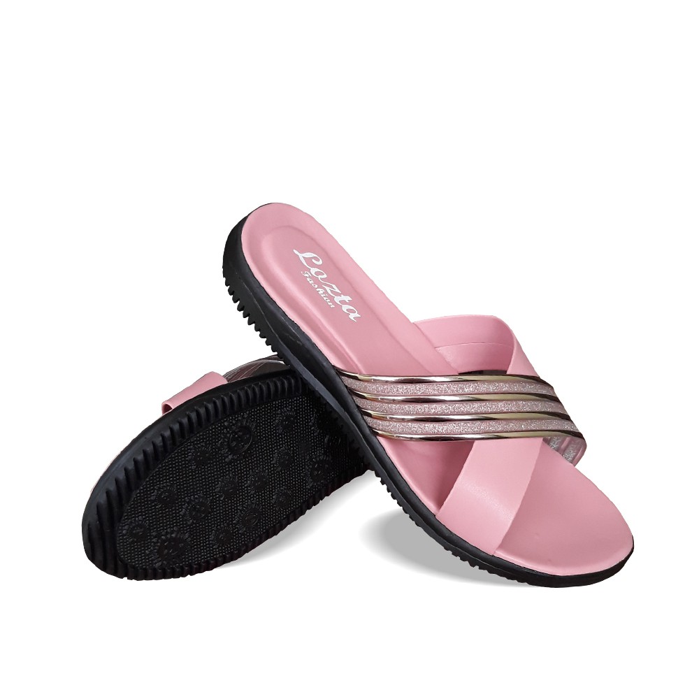 sandal wanita-sandal flat lozta