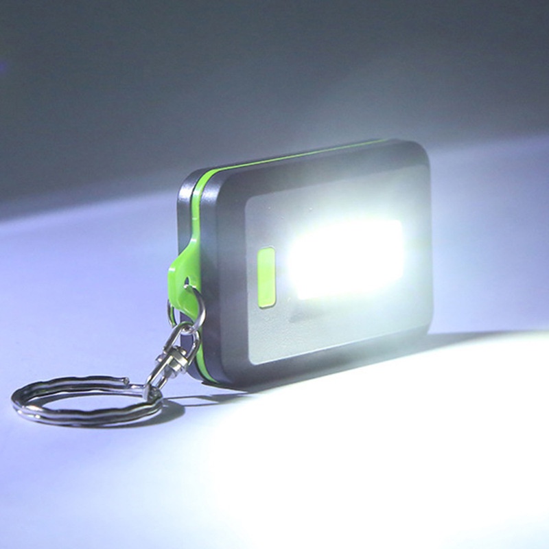 Lampu Senter LED COB Mini Portable Untuk Camping / Outdoor