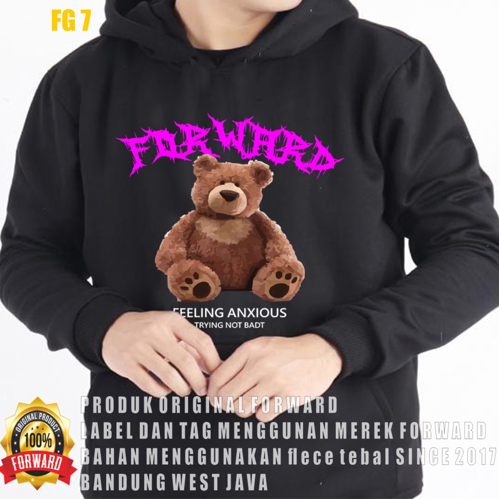 Sweater Pria Japanese Sweater Hoodie Fleece Jumper Switer Model Jepang Terbaru FORWARD SYSTEM Lanzclothing FG7