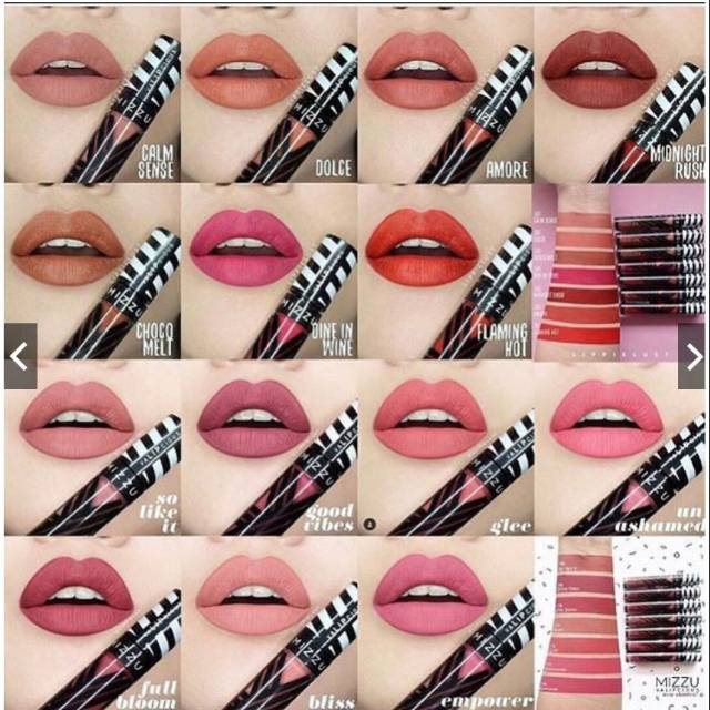 Mizzu valipcious velvet matte lip cream