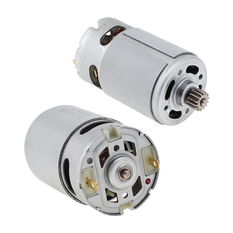 GRS550VC 14 Teeth DC Motor 21500-29000RPM Lithium Drill Motor DC 10.8V for Rechargeable Electric Saw Screwdriver