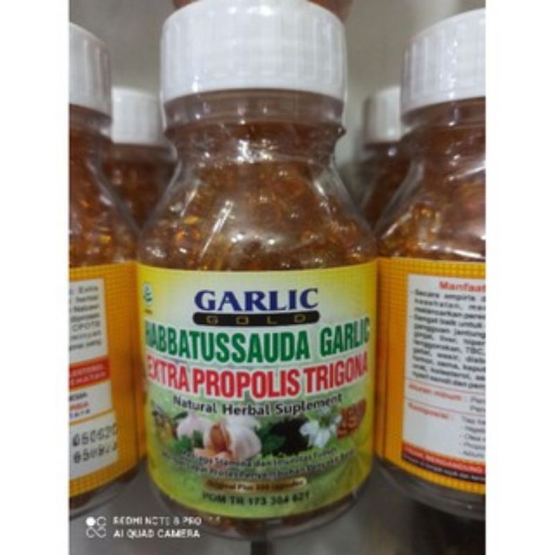 Garlic Gold (Habbatussauda + Garlic + Propolis Trigona dll)