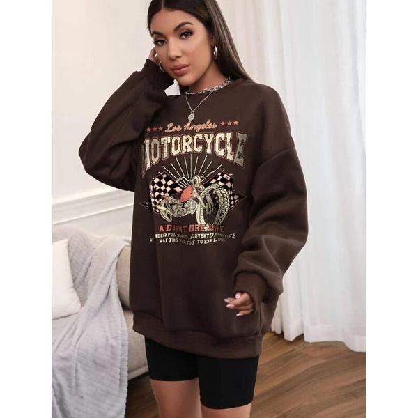 SWEATER UNISEX MOTORCYCLE - ATASAN KEREN PREMIUM