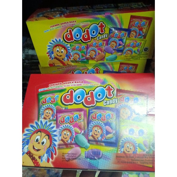 

Permen Dodot Candy Aneka Rasa Isi 24pcs x 3,5gr