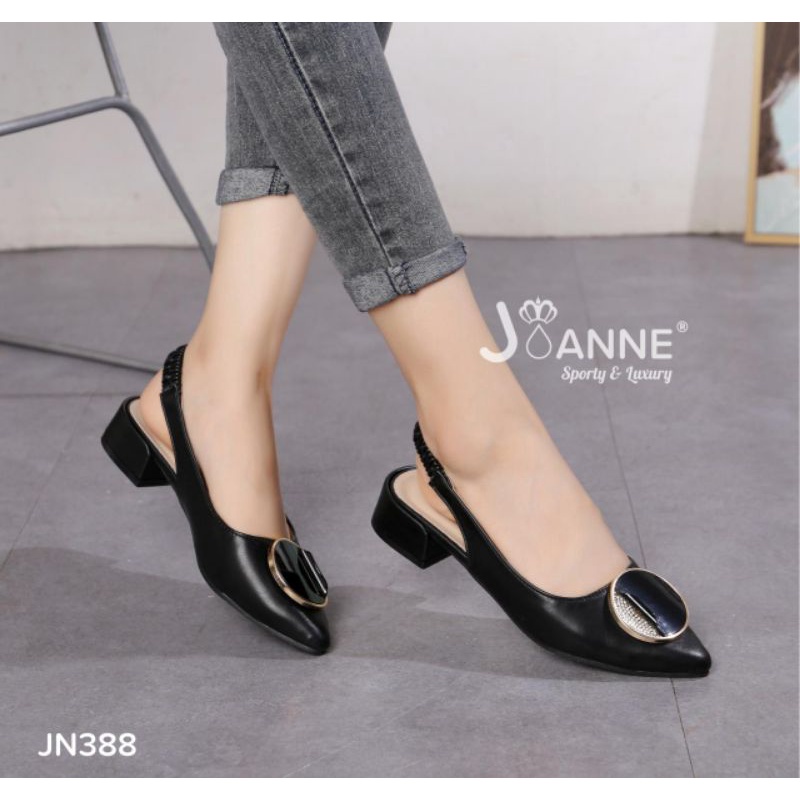 RESTOCK!! JOANNE Slingback Pump Heels Shoes Sepatu Kerja JN388 [ORIGINAL BRAND]