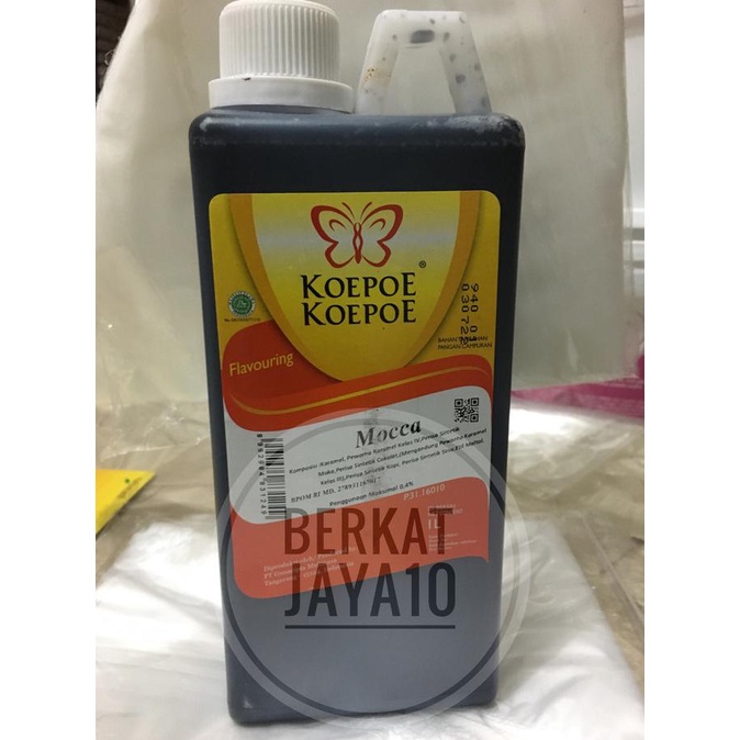 

Pasta Mocca Perisa Essence Koepoe koepoe 1 liter kupu kupu Moka