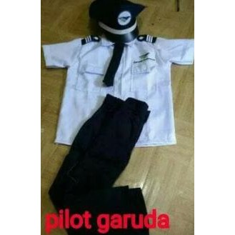 Baju Seragam Pilot Anak Garuda Indonesia GROSIR