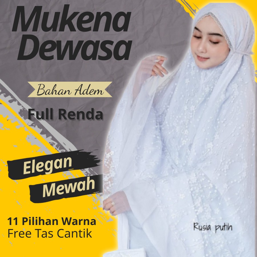 Mukena Hantaran Seserahan Nikah Mewah Juga Lamaran Kado Pernikanan Ulang Tahun Elegan Terbaru