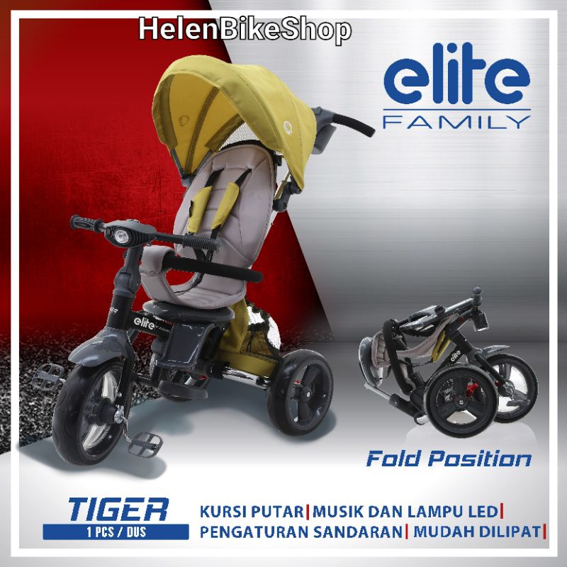 Sepeda Roda 3 Stroller Family Tiger Elite