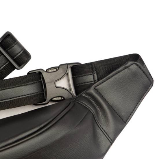 TAS PRIA TAS PINGGANG KULIT HITAM PRIA WAISTBAG PRIA KULIT HITAM SELEMPANG KULIT HITAM PRIA BAG TAS 