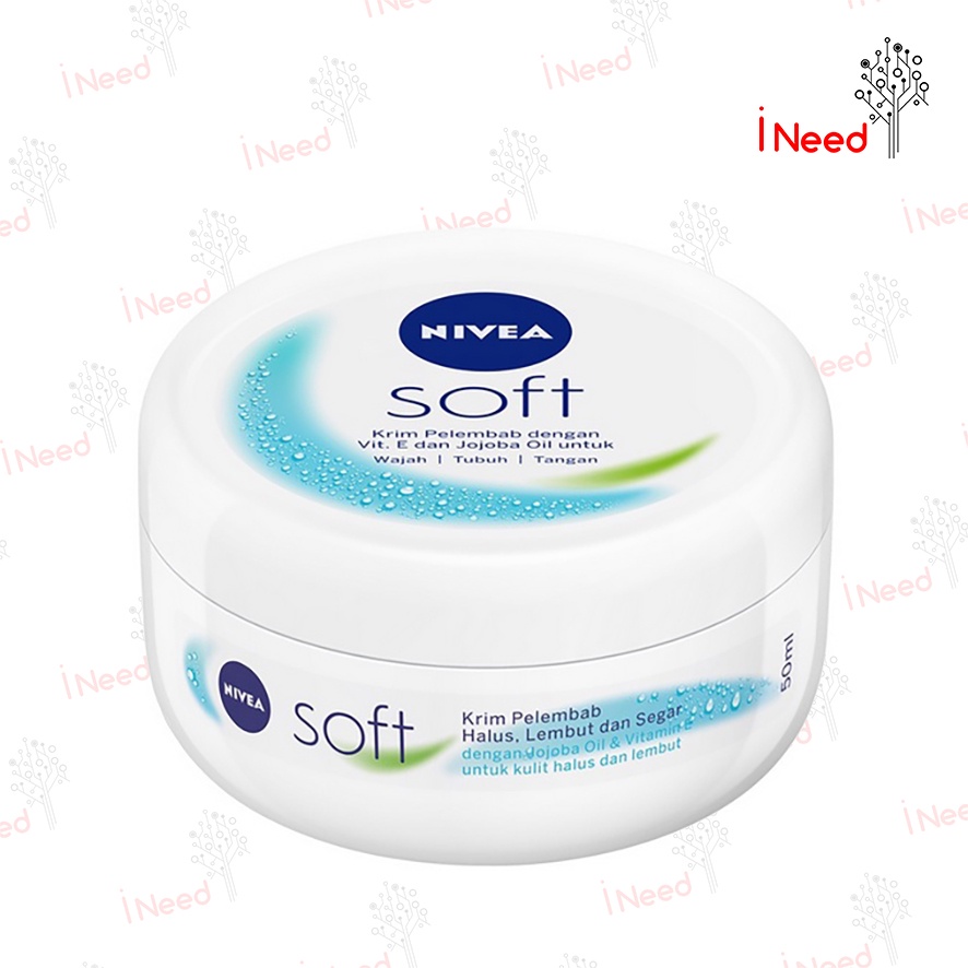 (INEED) NIVEA Crème Soft Jar 50 ml