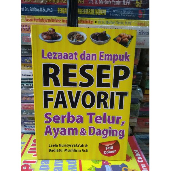 

LEZAAAT DAN EMPUK RESEP FAVORIT SERBA TELUR, AYAM & DAGING
