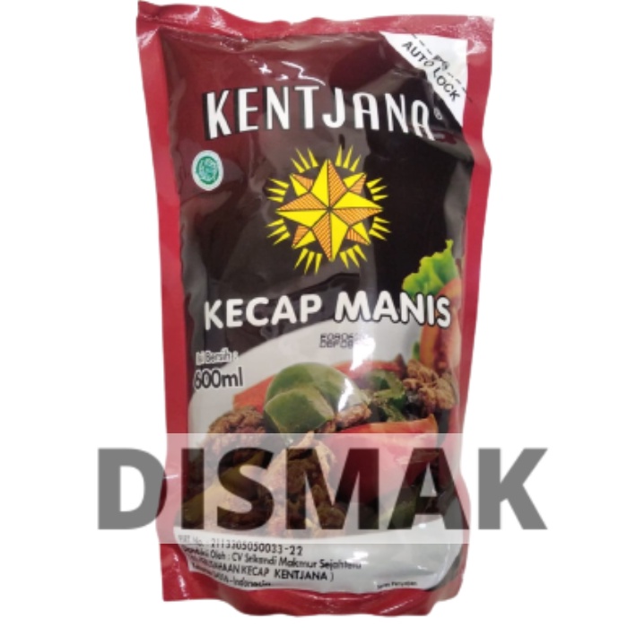 Kecap Manis Kentjana Pouch 600 ml