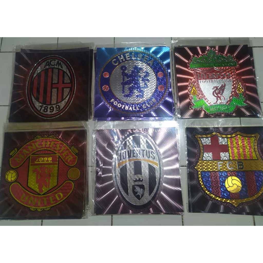 

Stiker Hologram Club