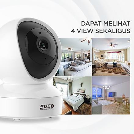「 Top Grade 」 fy- * [Exclusive] SPC CCTV Super Series Wireless / HD 720P / Rotation 360 / Garansi 1